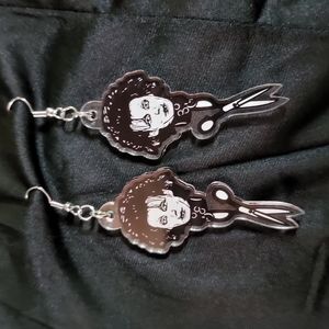Edward scissorhands earrings 3 inches long